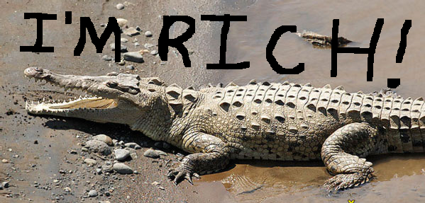 I am a crocodile!