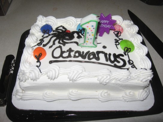 Happy birthday, Octavarius!