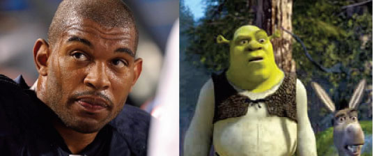 Julius Peppers, the Shrek-ing Ball