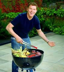 The above picture will soon make sense. It's Bobby flay, a.k.a. "The Griller".