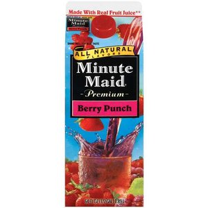 MINUTE MAID BERRY PUNCH!